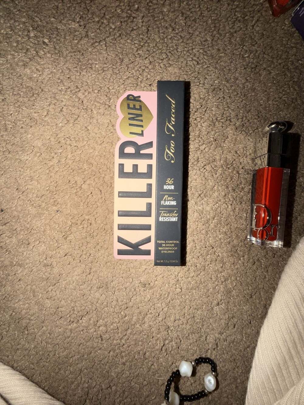Too Faced Killer Liner 36 Hour Waterproof Gel Eyeliner - Killer Black